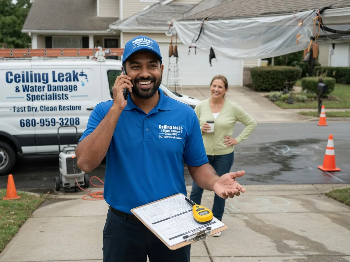 Ceiling Leak Cleanup Bonnyman, KY FAQs