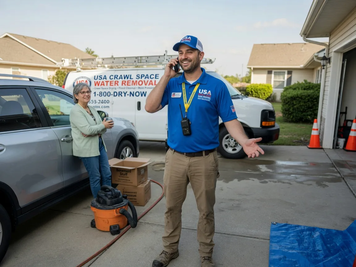 Crawl Space Water Removal Bonnyman, KY FAQs